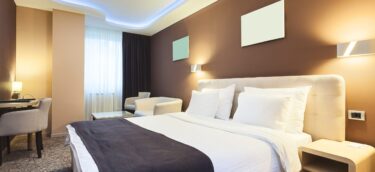 Clean hotel room